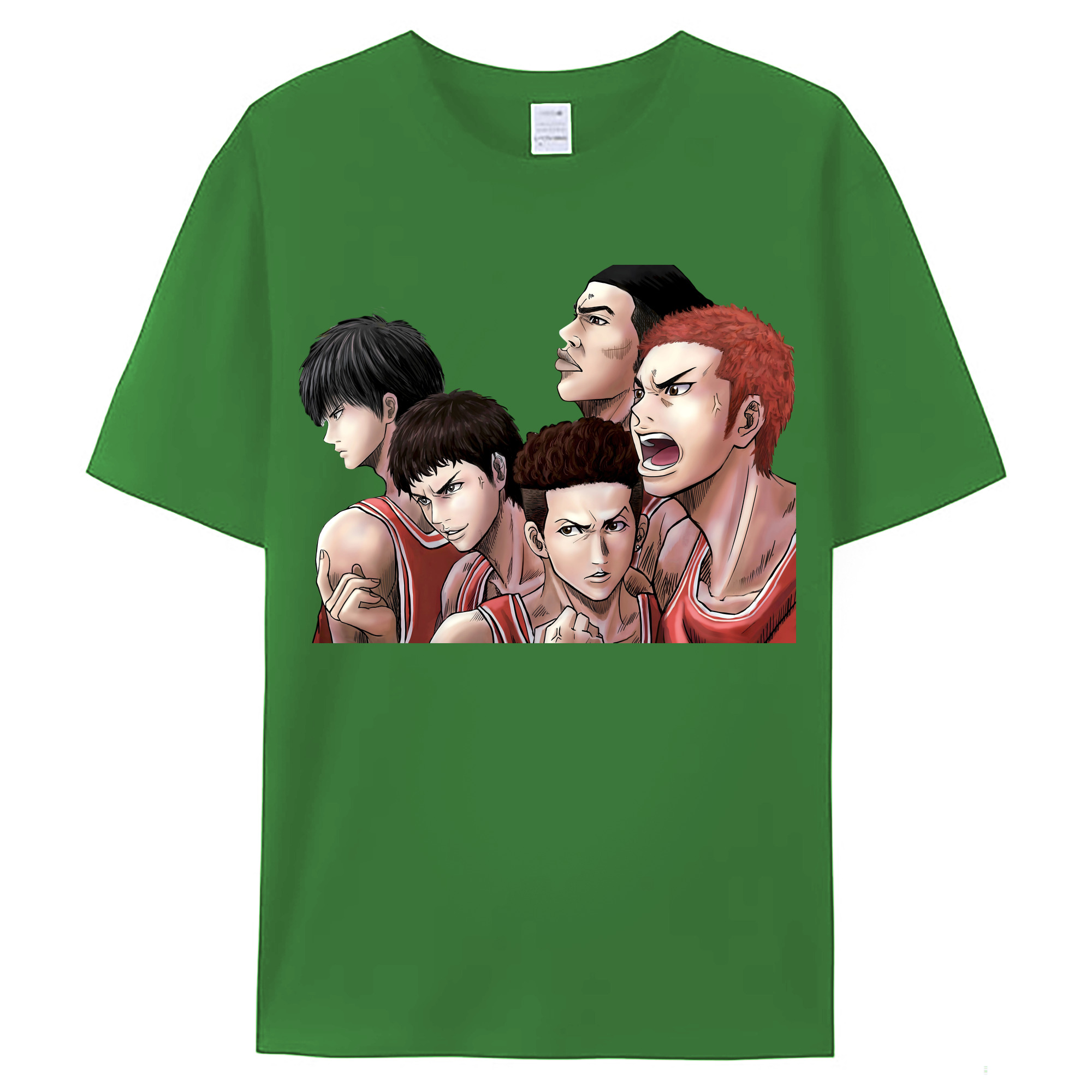 （画像用） SLAM DUNK／スラムダンク レディースカジュアルプリントTシャツ（綿100％）